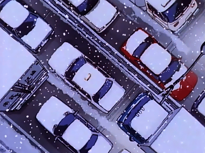 하늘에서 눈이내리는장면