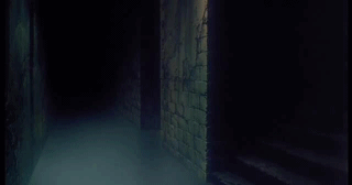 늑대가 뛰어내리면서 탈출시도