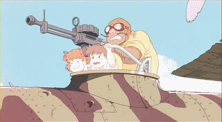 총알이 나가는장면