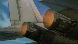 제트기분사장면