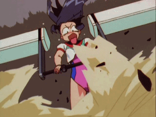 기계를 정지시키려는장면