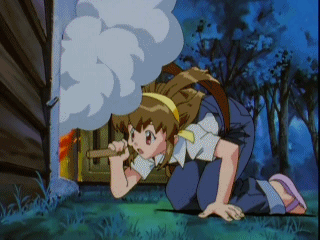 불피우면서 연기뿜뿜