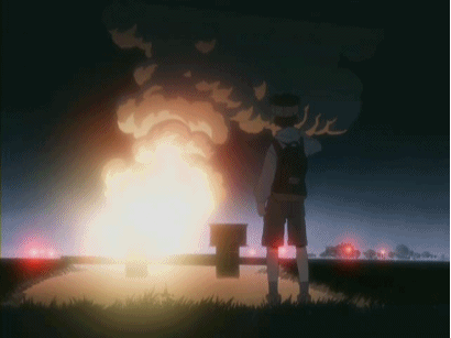 화재화염상승장면