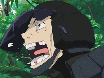 맞고 날아가는 장면