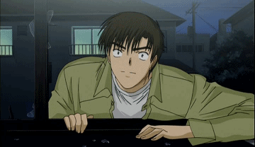 담벼락을 올라오는 장면