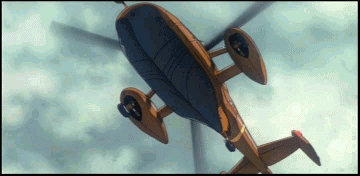 헬리콥터 플로펠러 도는장면