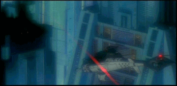 야간에 헬리콥터가 가는장면