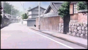 모퉁이를 돌아 나오는 자동차