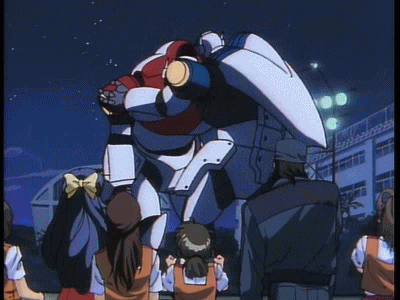 로봇이 발차는 장면