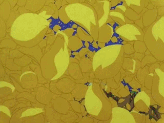꽃에 둘러쌓여 펼쳐지는 장면