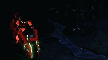 오토아비가 급출발하는 장면