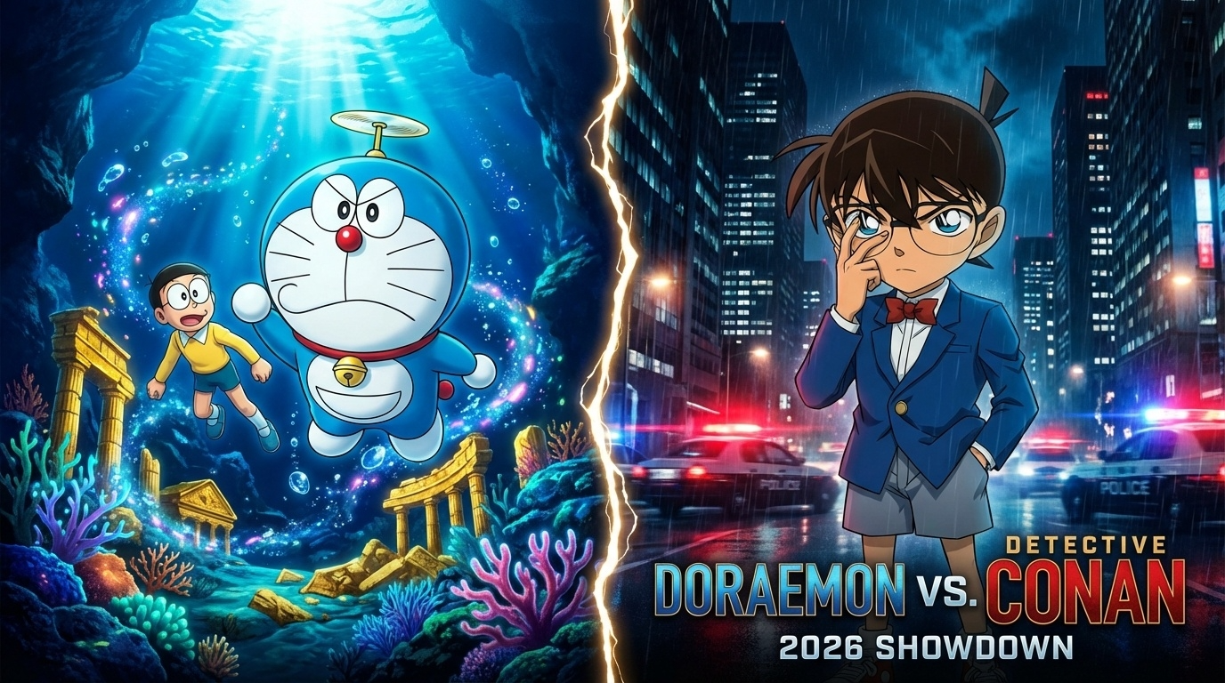 2026년 극장판 애니 풍년… ‘명탐정 코난’ 및 ‘도라에몽’ 신작 예고