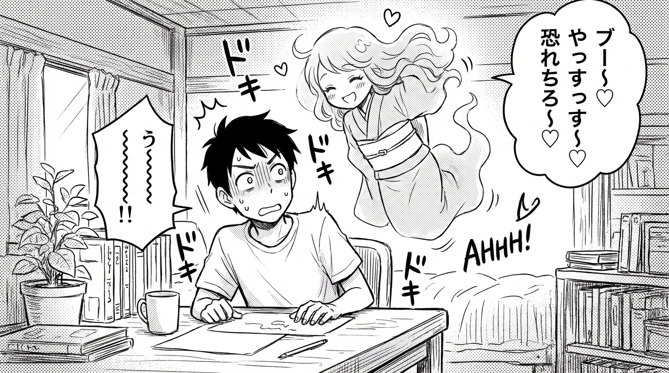 '망가 업! 글로벌', 신작 만화 '내 방의 유령 유코 씨' 영어판 연재 시작