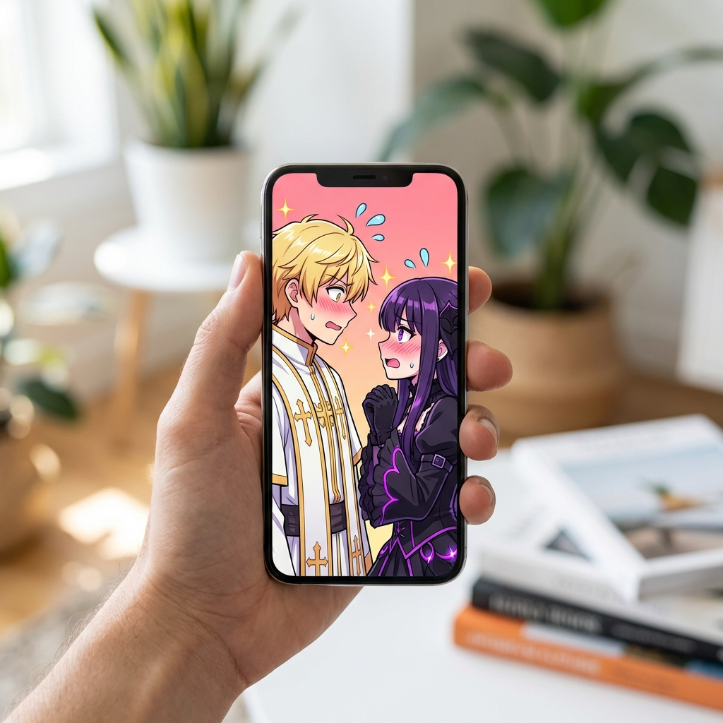 '다크 서모너와 되어버렸다' 숏폼 애니메이션 제작 결정