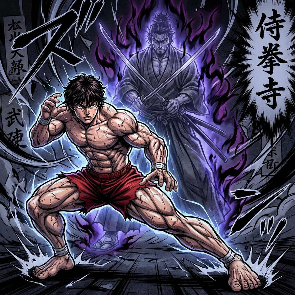 넷플릭스, 애니메이션 '바키 도(BAKI-DOU): 무적의 사무라이' 전 세계 공개