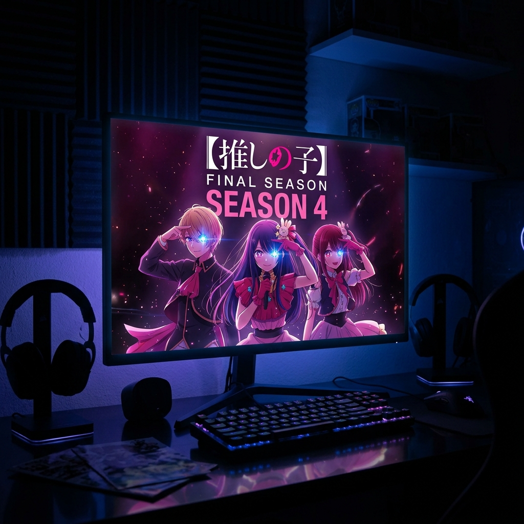 '최애의 아이' 파이널 시즌(4기) 제작 확정... 애니메이션 대장정 마무리