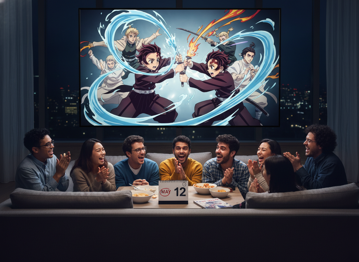 '귀멸의 칼날: 합동 강화 훈련편' 5월 12일 국내외 동시 방영 시작