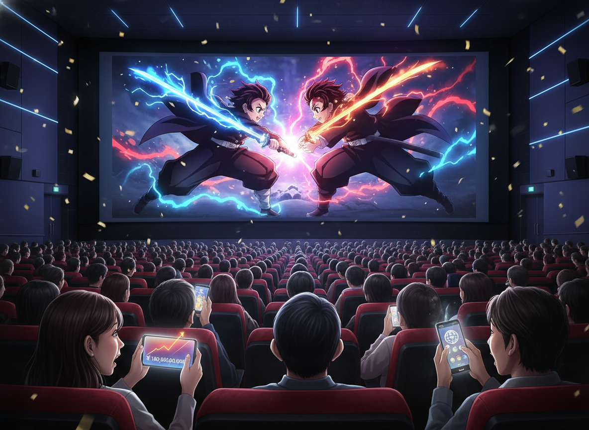 日 영화 흥행 1위 '귀멸의 칼날: 무한성편', 전 세계 수입 1조 1천억 원 돌파