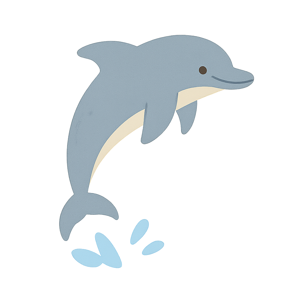 돌고래가 점프하는순간