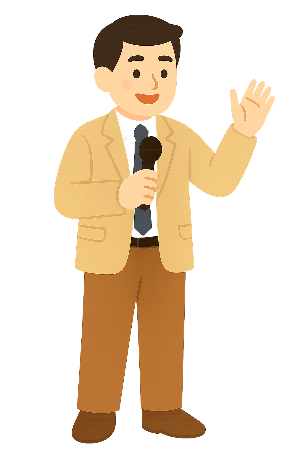 공연진행을 맡은 사회자