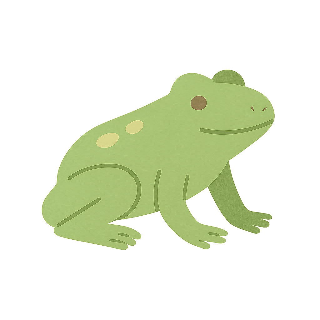 개구리가 점프하는 자세