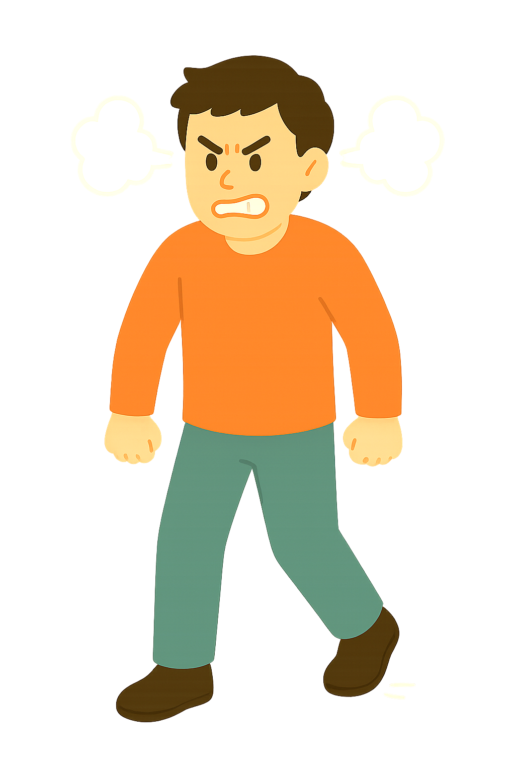 귀에서 김나는 모습