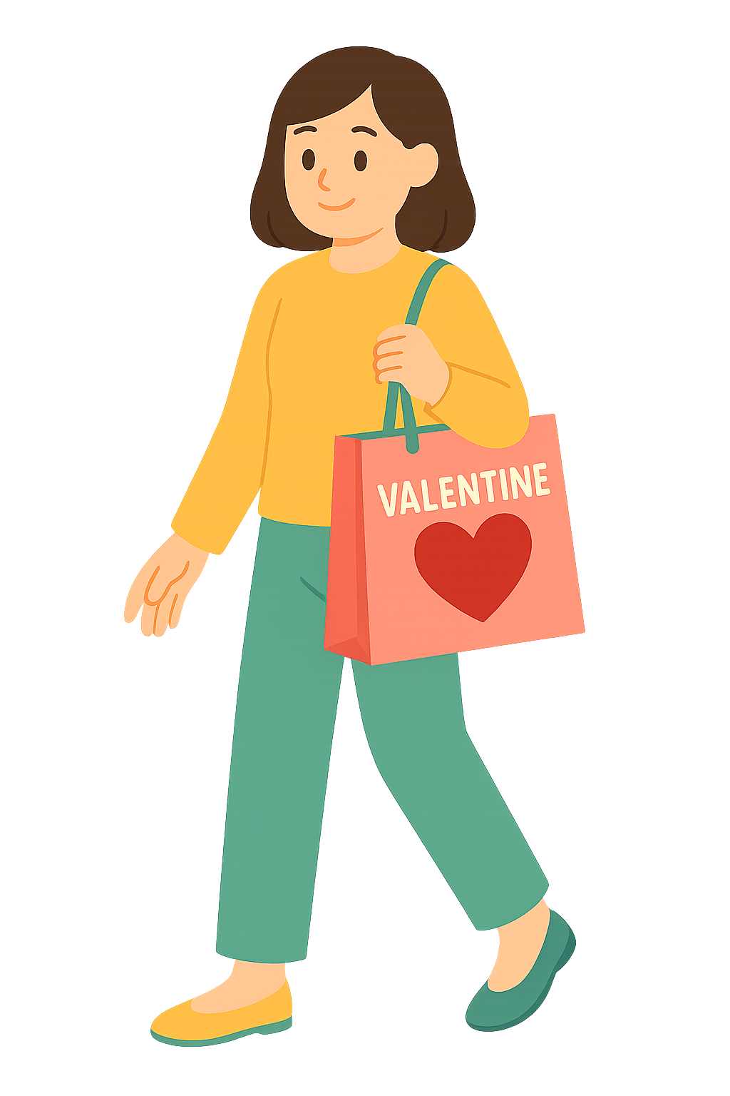 쇼핑백을 든 사람