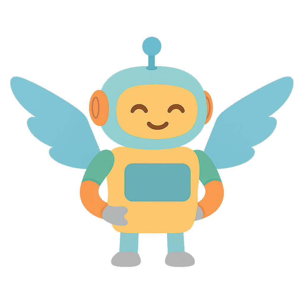 날개가 달린 드론 로봇