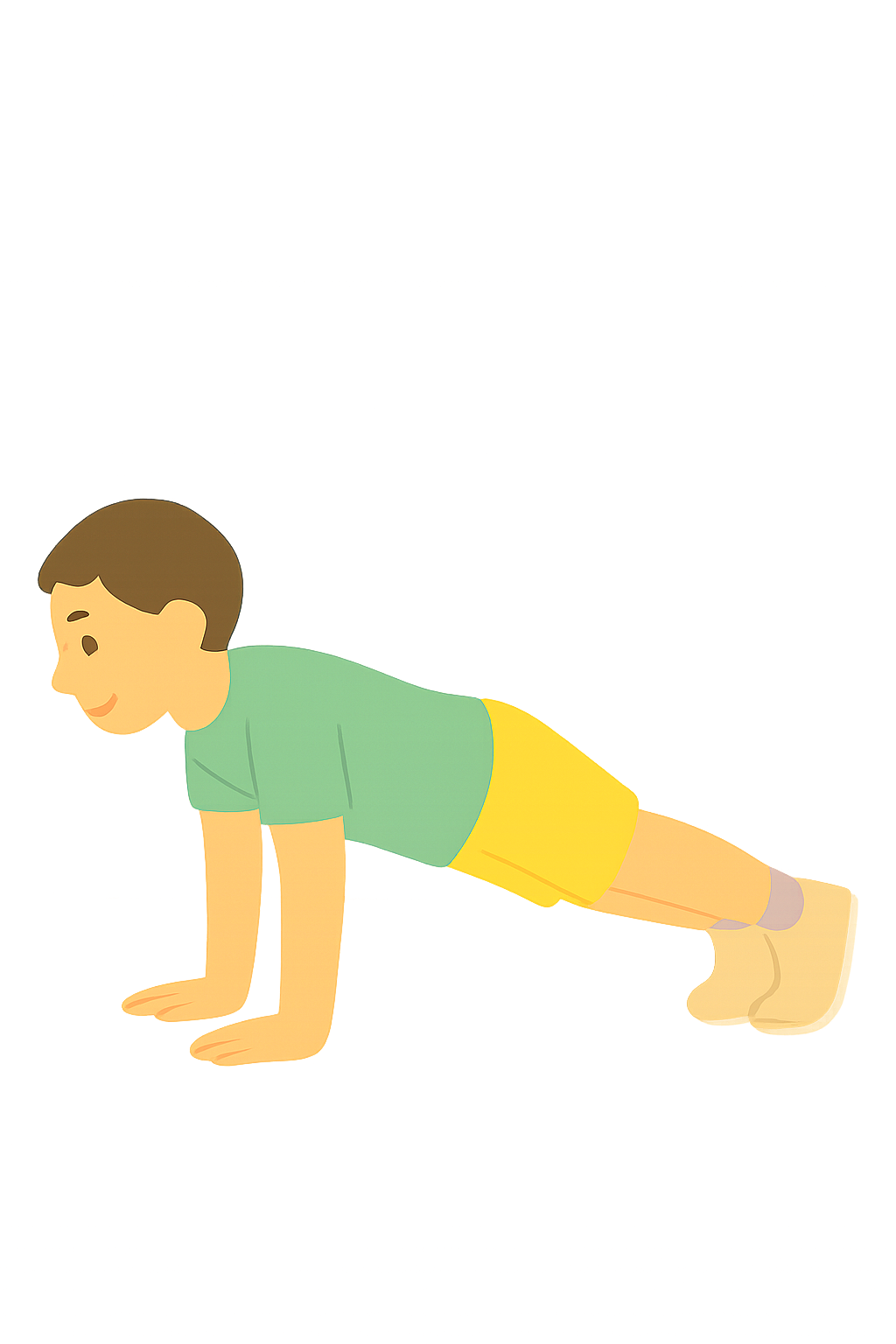 버피테스트운동하는 사람