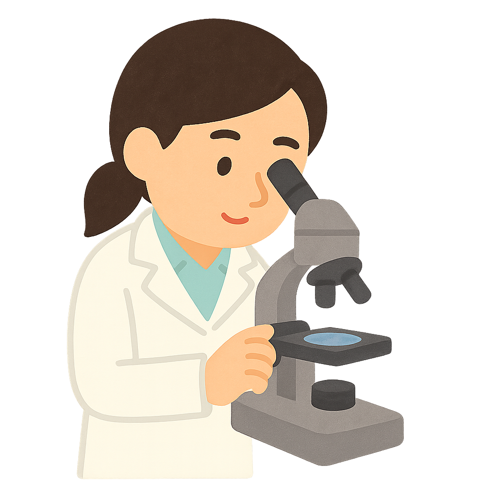 연구원이 실험하는 모습