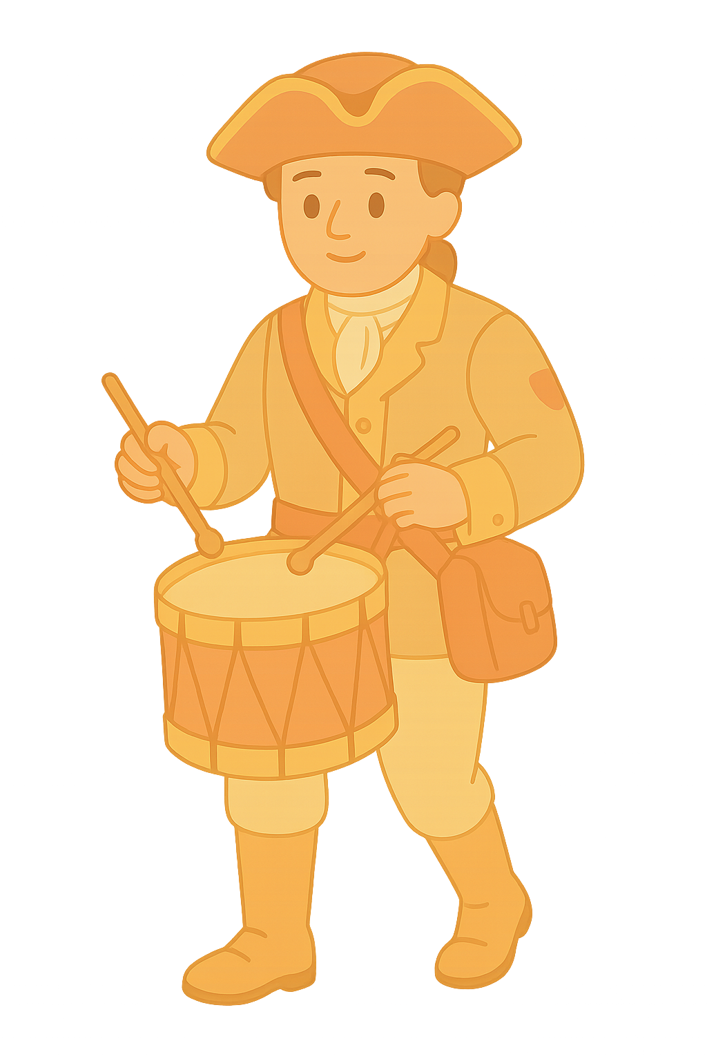 18세기 북치는 군인