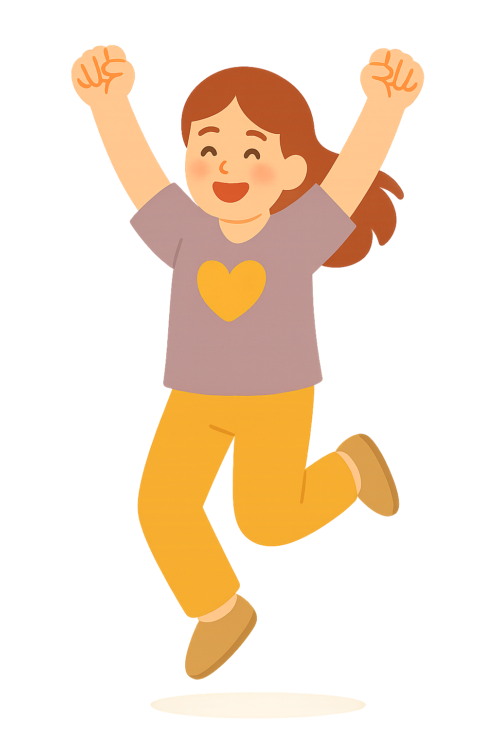 무대 아래에서 신나서 뛰는 모습