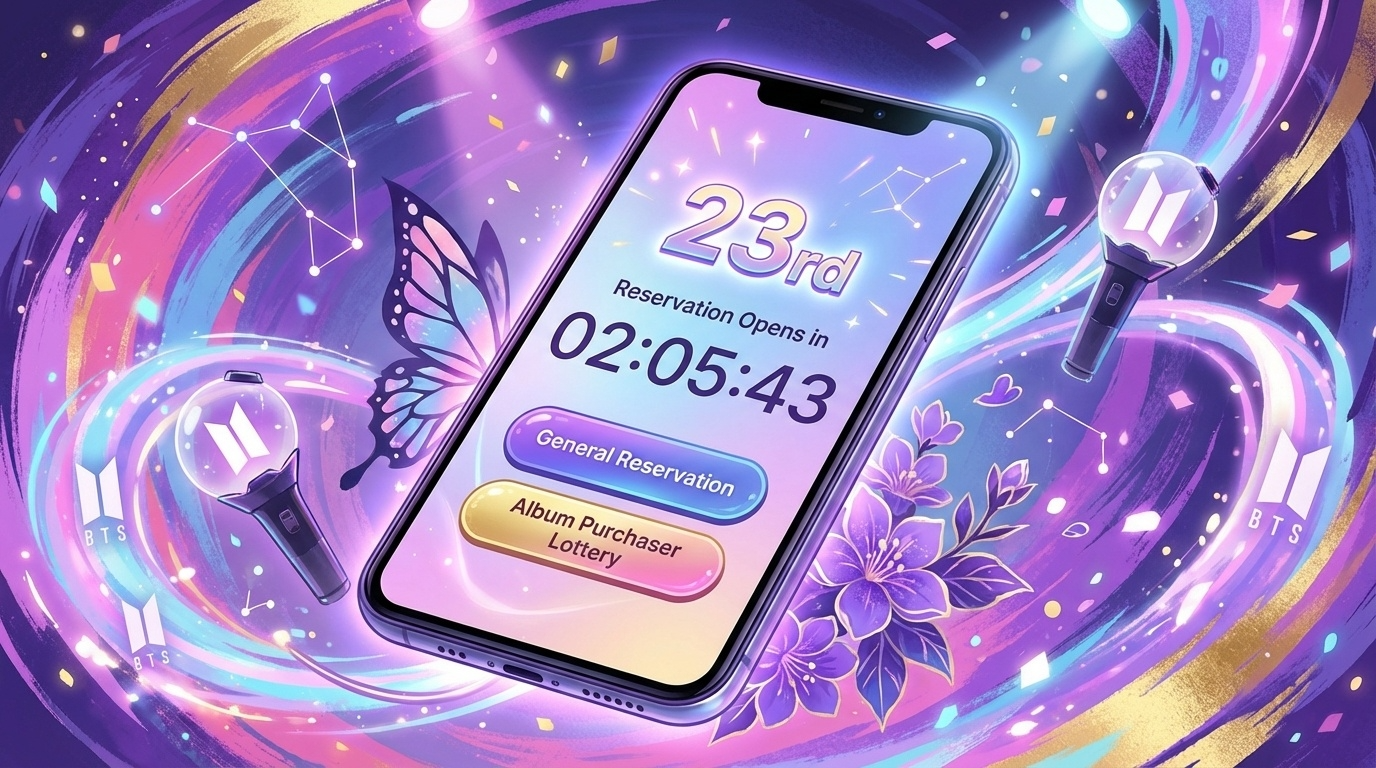 BTS 광화문 컴백쇼 23일 무료 예매 시작… 누구나 참여 가능