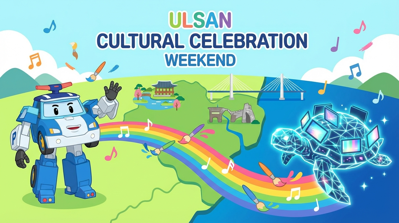 주말 울산 문화가: 로보카폴리부터 백남준까지