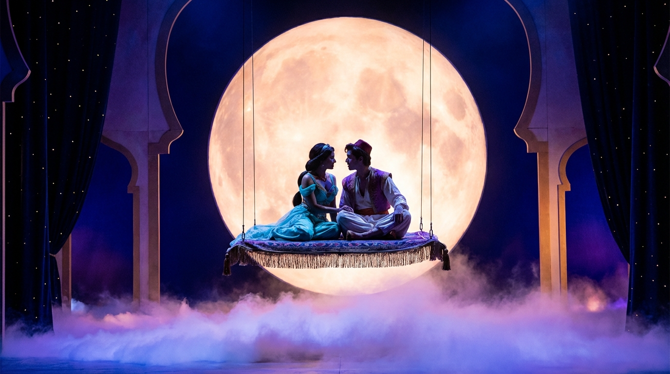 뮤지컬 '알라딘' 한국 초연 흥행 돌풍, 서울 공연 한 달 연장 확정