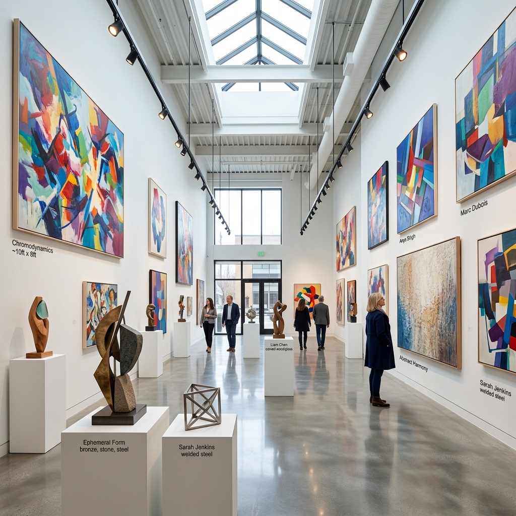 갤러리 그림손, 신진작가 공모 선정전 '지금, 바로 여기' 개최