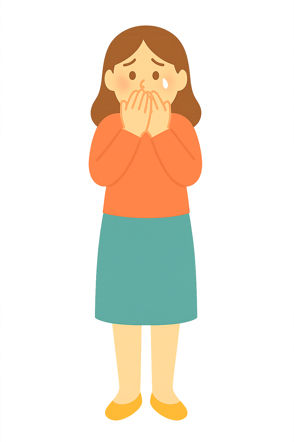 기념일 축하게 감동받는모습