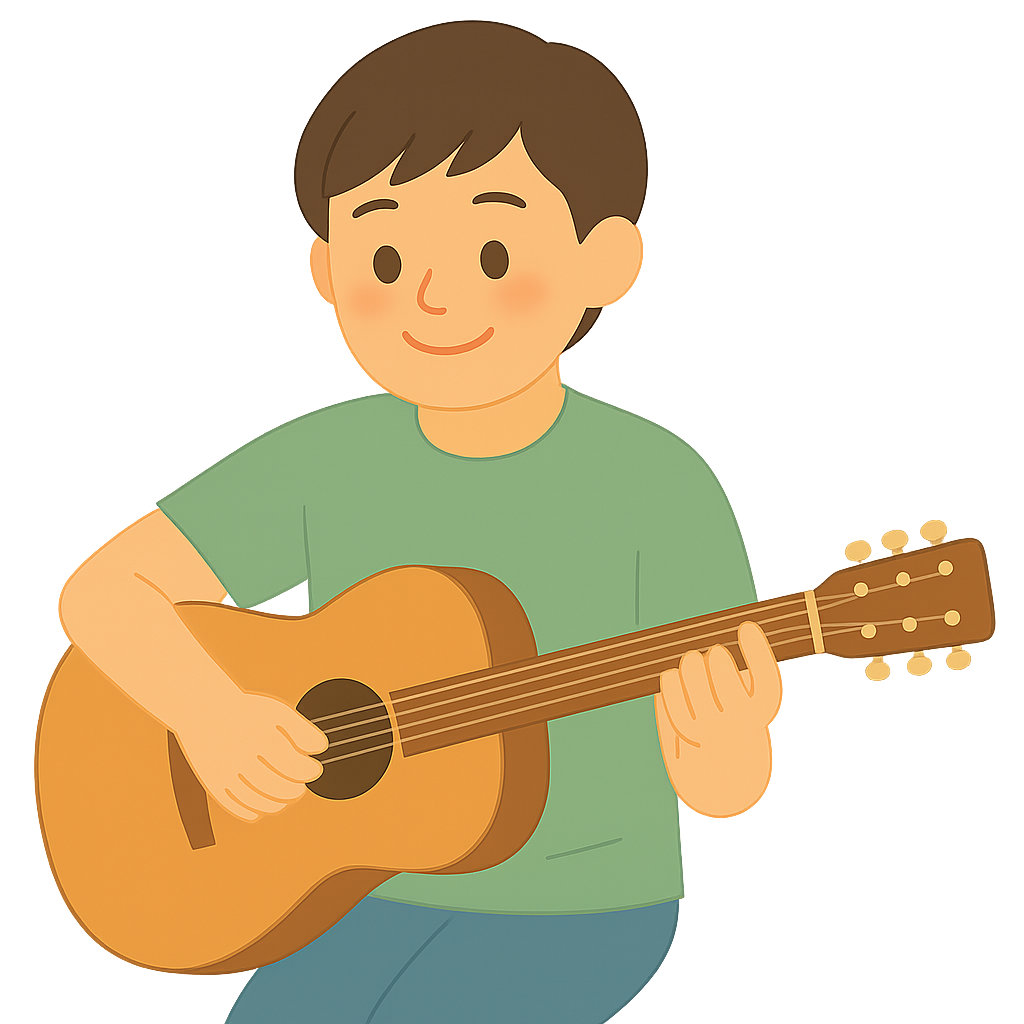 통기타로 찬양하는 청소년