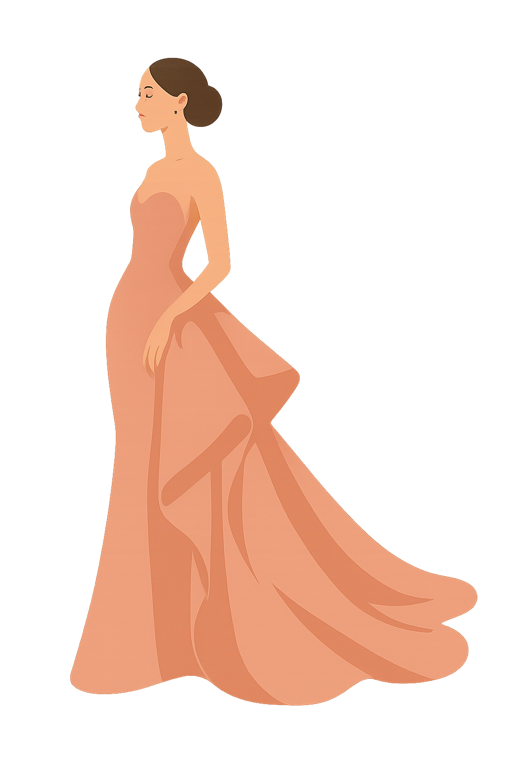 하이패션 런웨이드레스입니다.