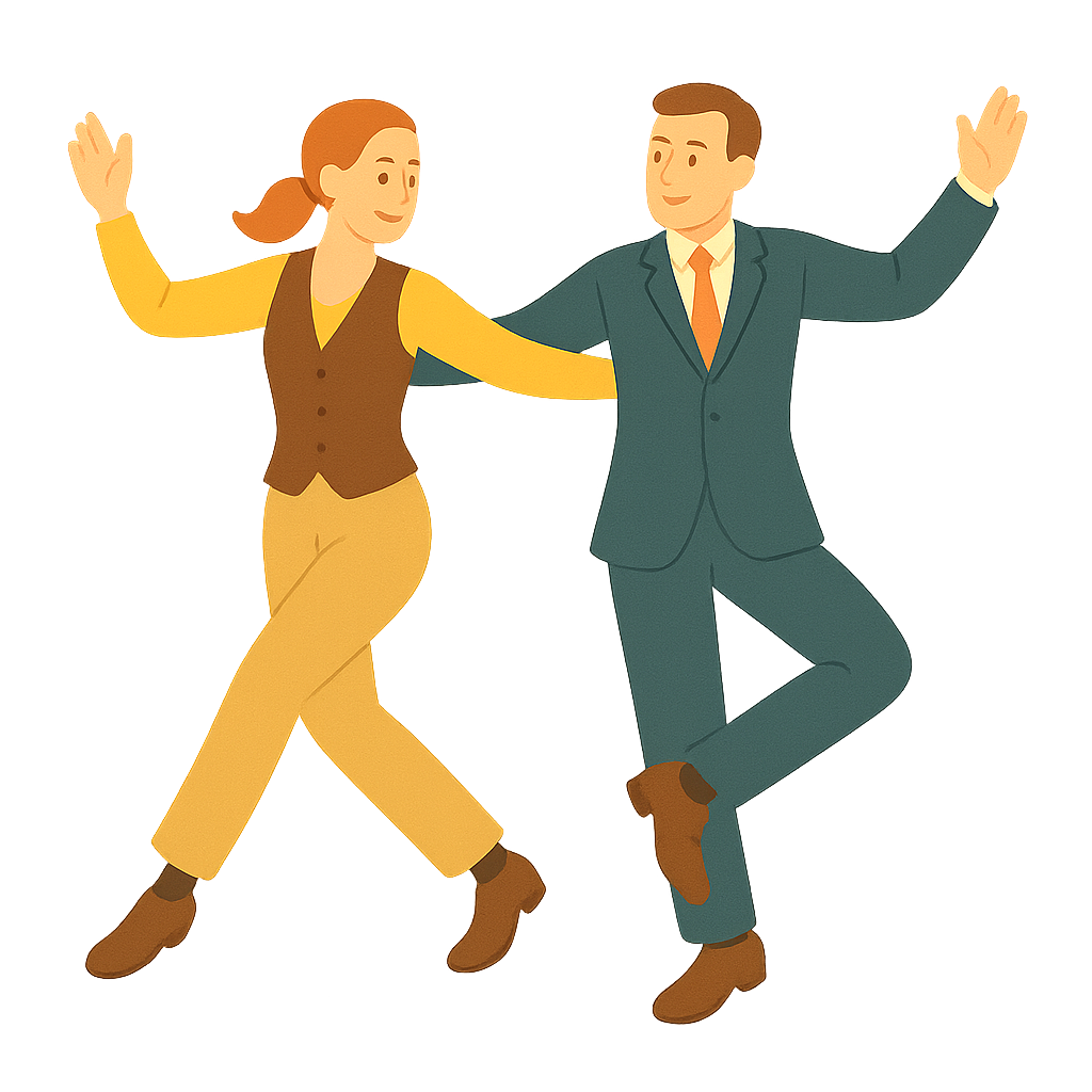 완벽히 일치하는 탭댄서