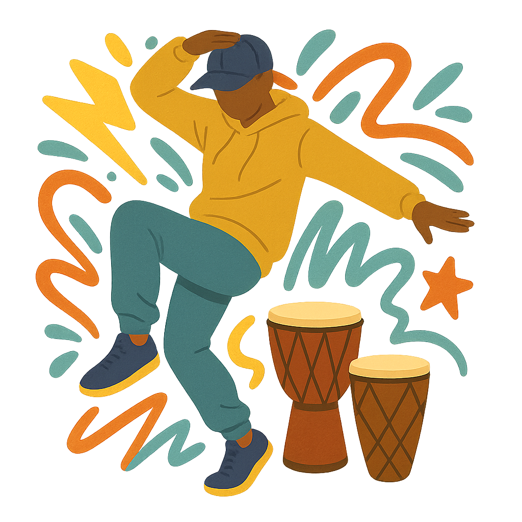 그래피티 힙합댄서