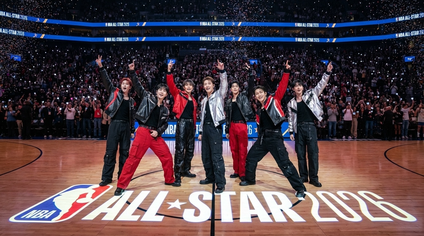 CORTIS, K팝 가수 최초 NBA 올스타 2026 개막 무대 장식