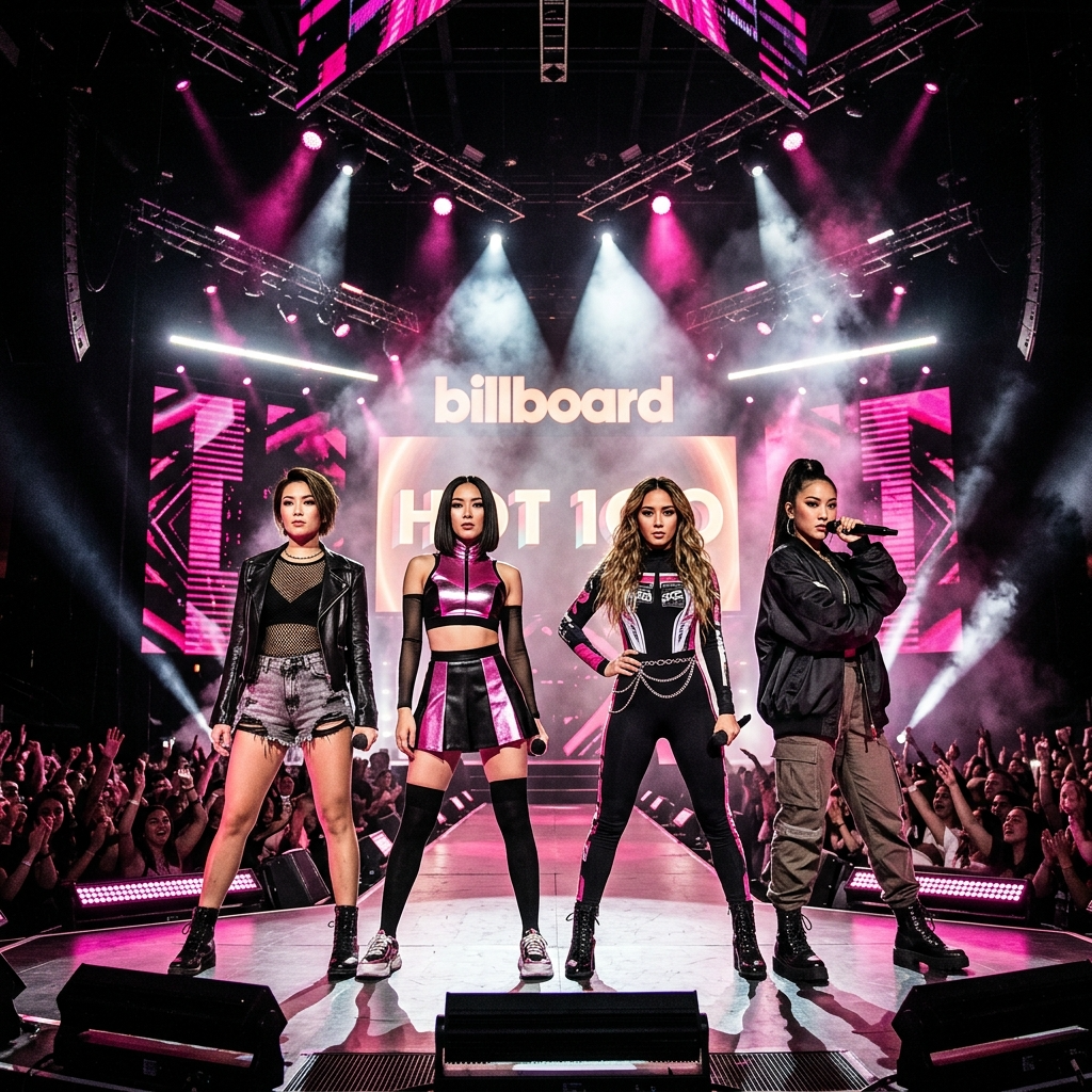 블랙핑크, 빌보드 '핫100' 11번째 진입…K팝 여성 아티스트 최다