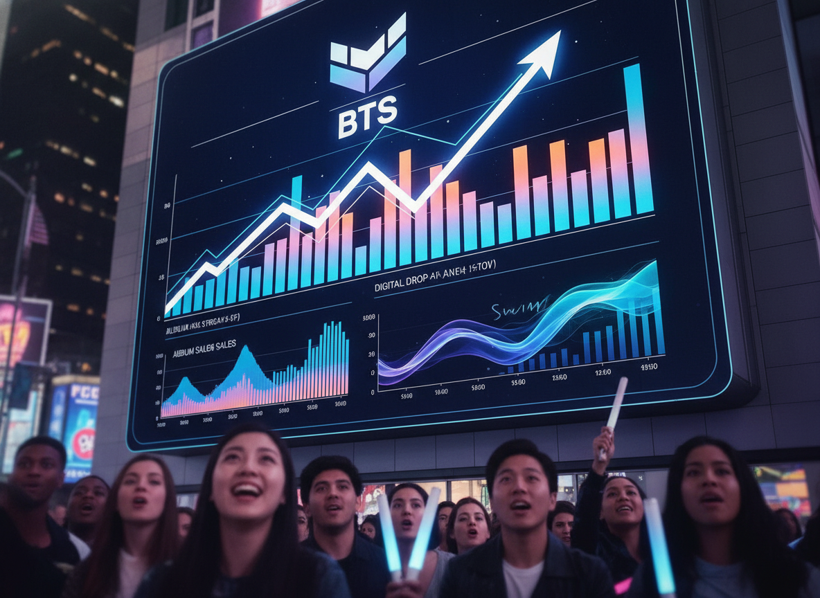 방탄소년단 '아리랑', 美 빌보드 200 2주 연속 1위 대기록